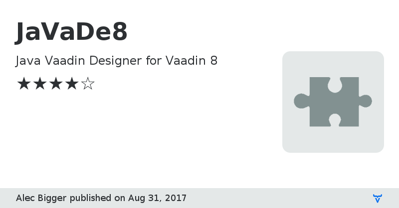 JaVaDe8 - Vaadin Add-on Directory