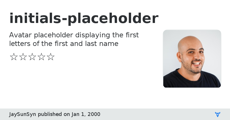 initials-placeholder - Vaadin Add-on Directory