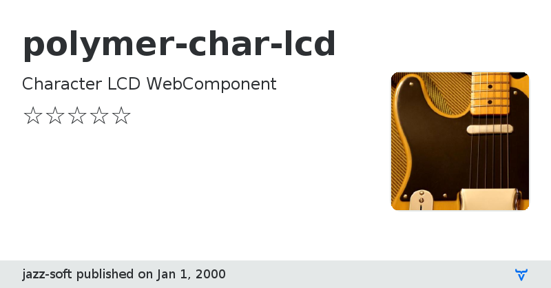 polymer-char-lcd - Vaadin Add-on Directory