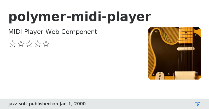 polymer-midi-player - Vaadin Add-on Directory