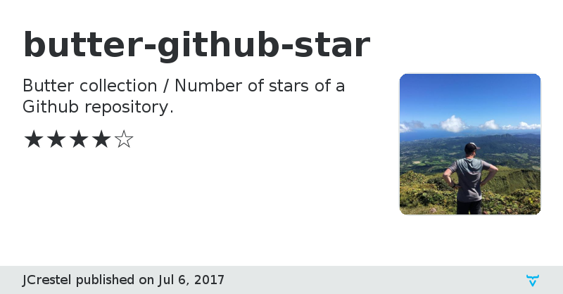 butter-github-star - Vaadin Add-on Directory