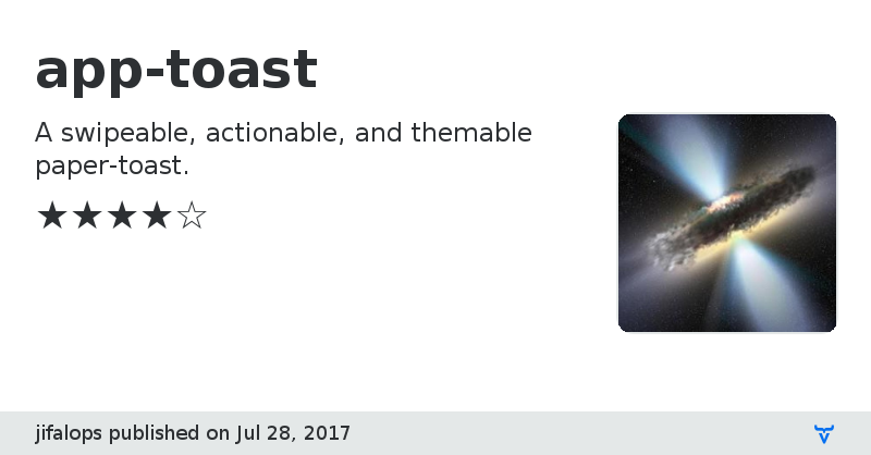 app-toast - Vaadin Add-on Directory