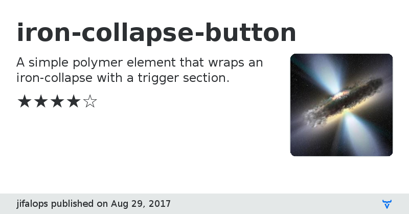 iron-collapse-button - Vaadin Add-on Directory