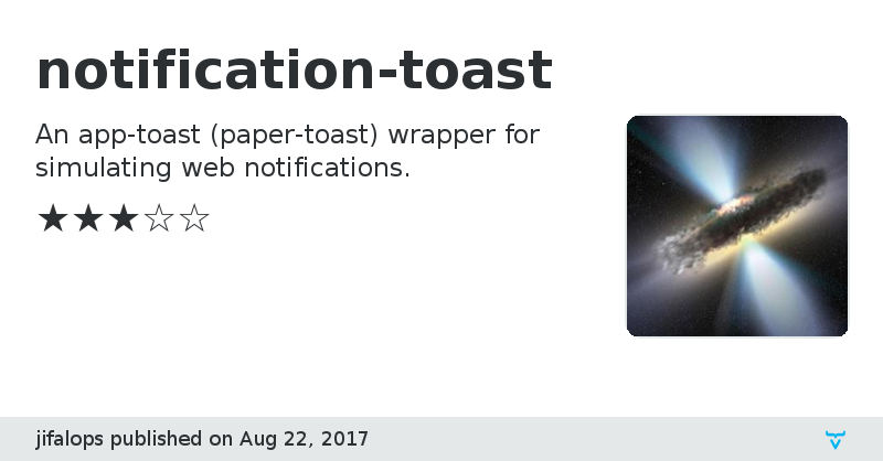 notification-toast - Vaadin Add-on Directory