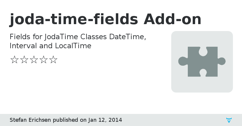 joda-time-fields Add-on - Vaadin Add-on Directory