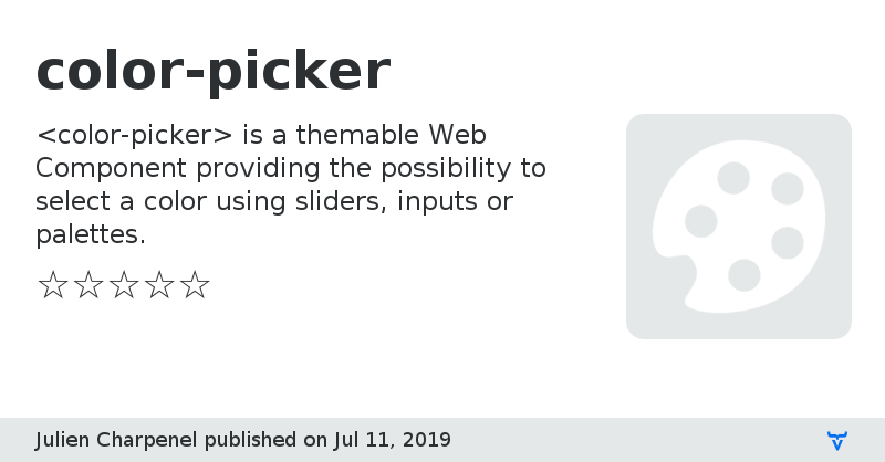 color-picker - Vaadin Add-on Directory
