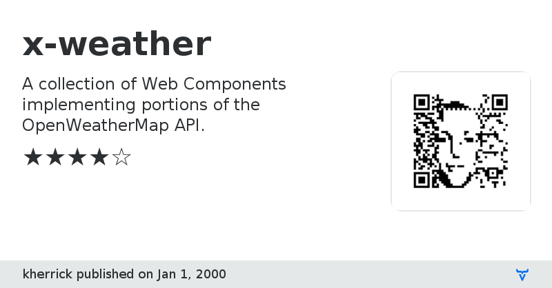 x-weather - Vaadin Add-on Directory