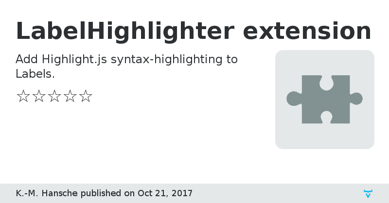 LabelHighlighter extension - Vaadin Add-on Directory