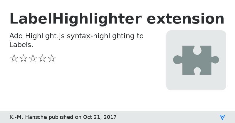 LabelHighlighter extension - Vaadin Add-on Directory