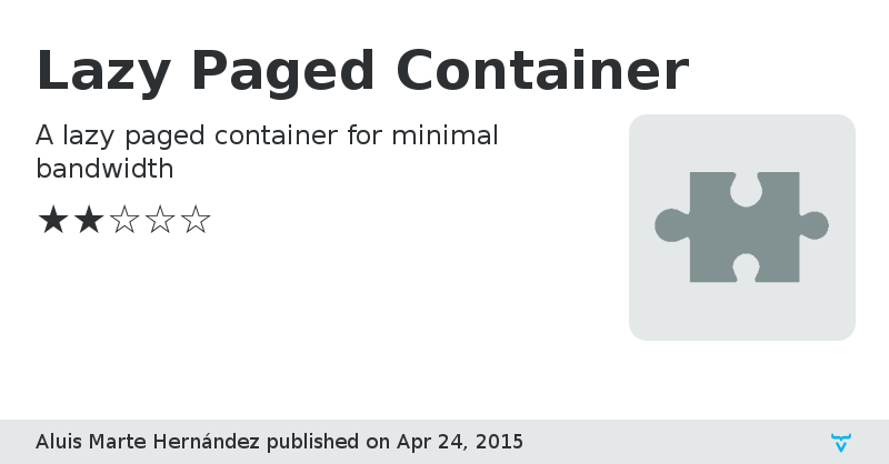 Lazy Paged Container - Vaadin Add-on Directory