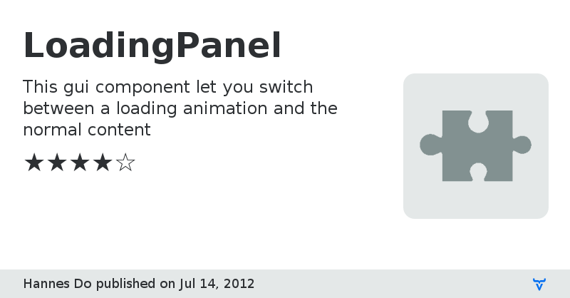 LoadingPanel - Vaadin Add-on Directory