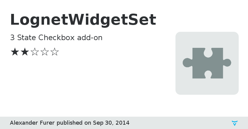 LognetWidgetSet - Vaadin Add-on Directory