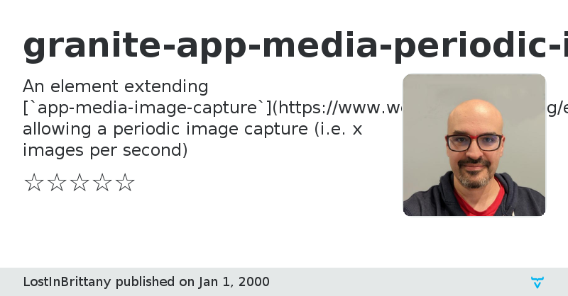 granite-app-media-periodic-image-capture - Vaadin Add-on Directory