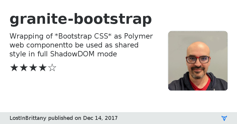 granite-bootstrap - Vaadin Add-on Directory