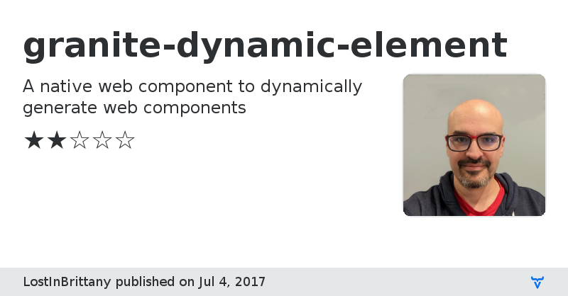 granite-dynamic-element - Vaadin Add-on Directory