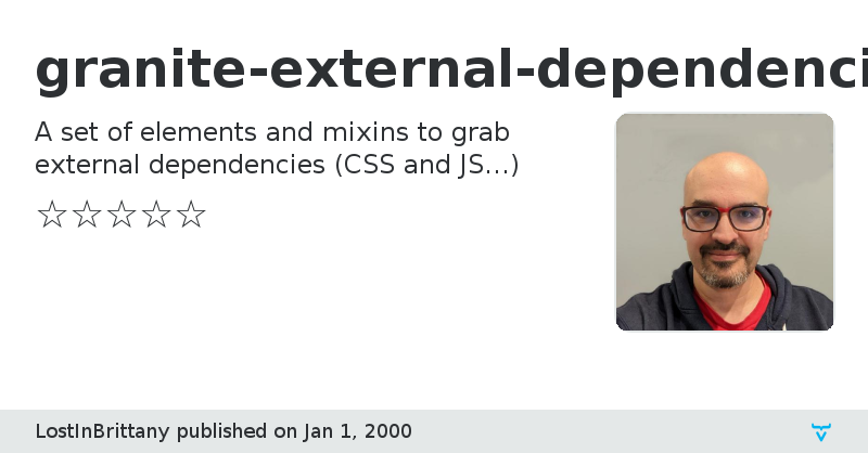 granite-external-dependencies - Vaadin Add-on Directory