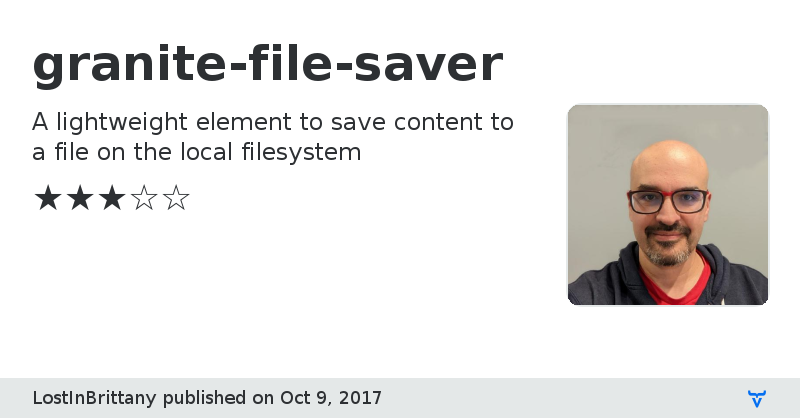 granite-file-saver - Vaadin Add-on Directory