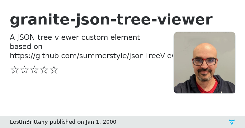 granite-json-tree-viewer - Vaadin Add-on Directory