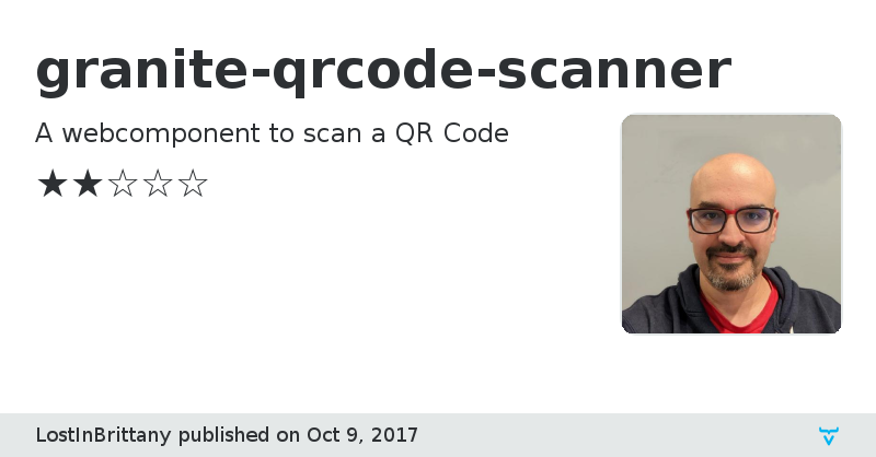 granite-qrcode-scanner - Vaadin Add-on Directory