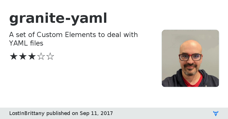 granite-yaml - Vaadin Add-on Directory