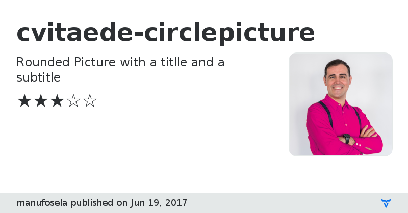 cvitaede-circlepicture - Vaadin Add-on Directory