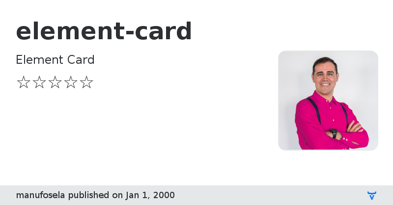 element-card - Vaadin Add-on Directory
