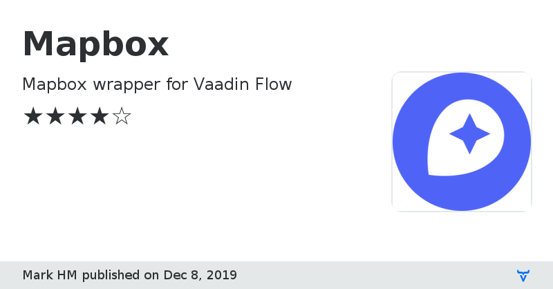 Mapbox - Vaadin Add-on Directory