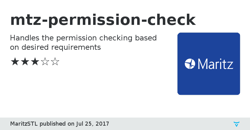 mtz-permission-check - Vaadin Add-on Directory