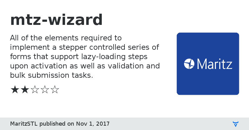 mtz-wizard - Vaadin Add-on Directory