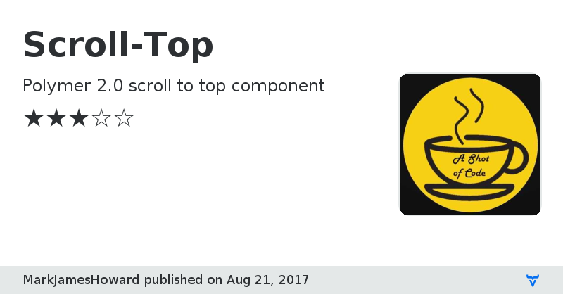 Scroll-Top - Vaadin Add-on Directory