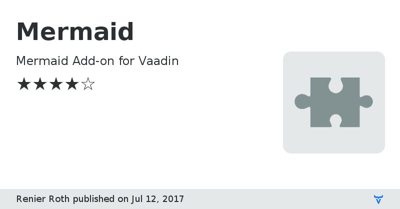 Mermaid - Vaadin Add-on Directory