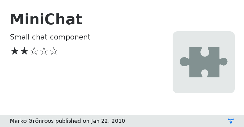 MiniChat - Vaadin Add-on Directory