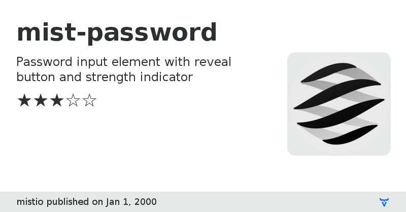 mist-password - Vaadin Add-on Directory