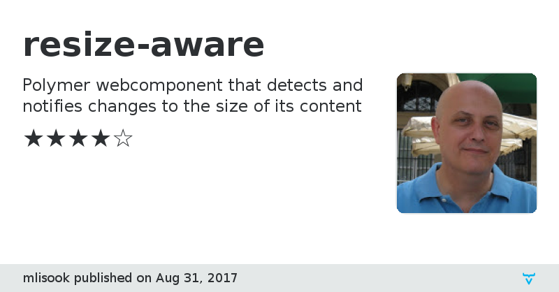 resize-aware - Vaadin Add-on Directory