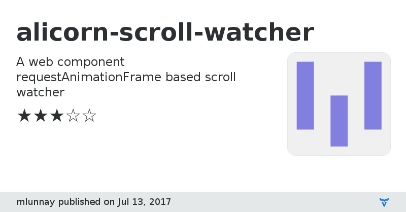 alicorn-scroll-watcher - Vaadin Add-on Directory