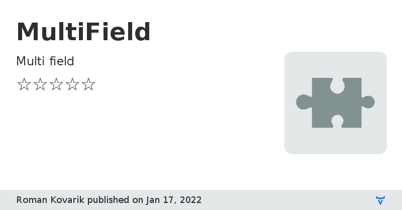 MultiField - Vaadin Add-on Directory