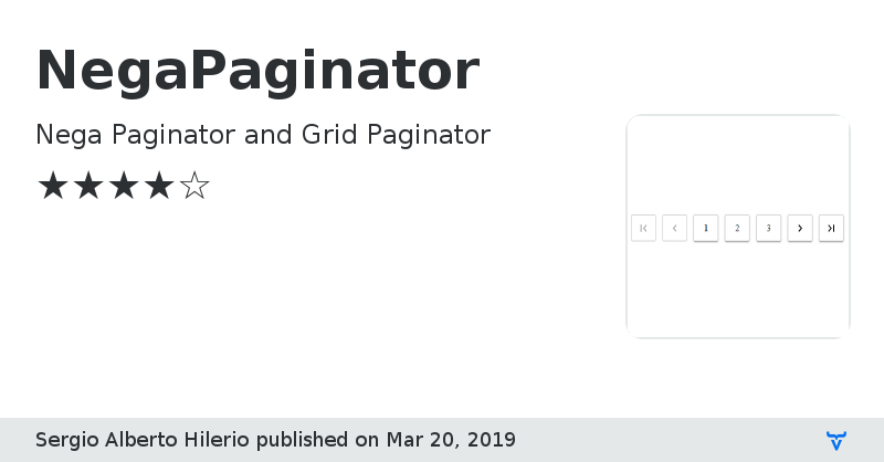 NegaPaginator - Vaadin Add-on Directory