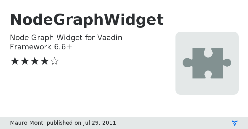 NodeGraphWidget - Vaadin Add-on Directory