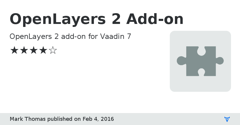 OpenLayers 2 Add-on - Vaadin Add-on Directory