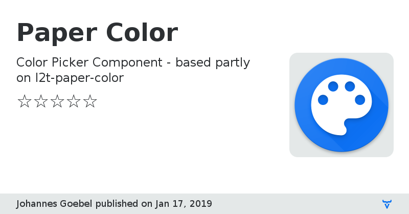 Paper Color - Vaadin Add-on Directory