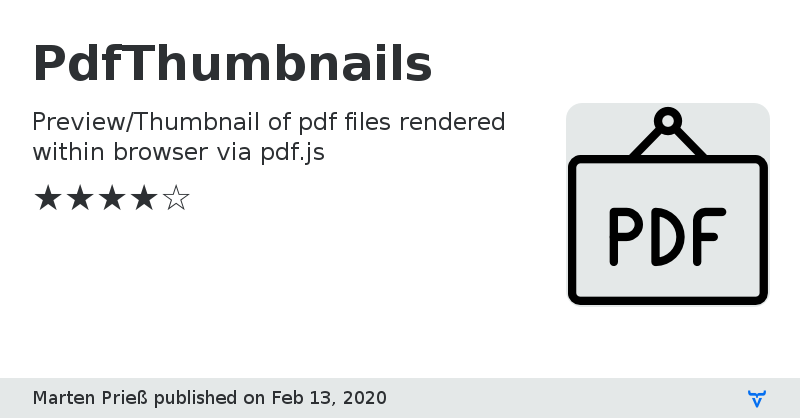 PdfThumbnails - Vaadin Add-on Directory