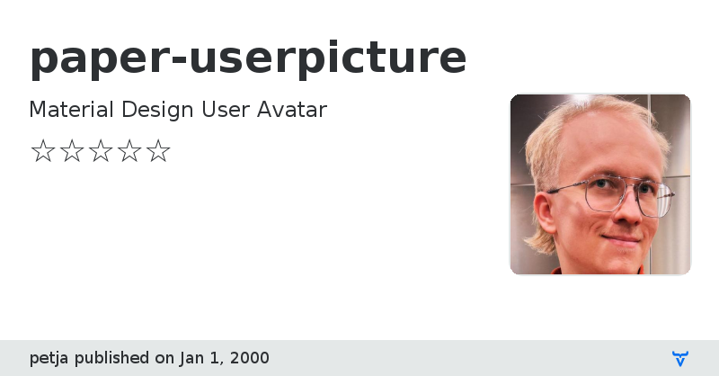paper-userpicture - Vaadin Add-on Directory