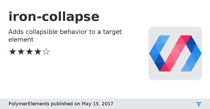iron-collapse - Vaadin Add-on Directory