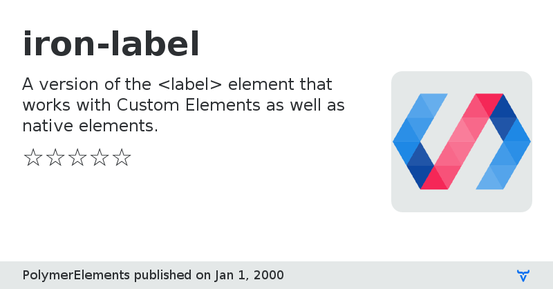 iron-label - Vaadin Add-on Directory