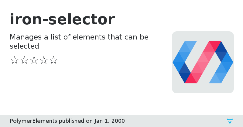 iron-selector - Vaadin Add-on Directory