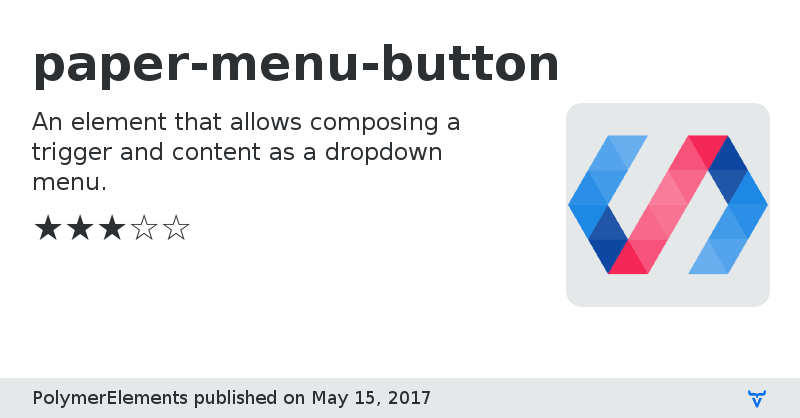 paper-menu-button - Vaadin Add-on Directory