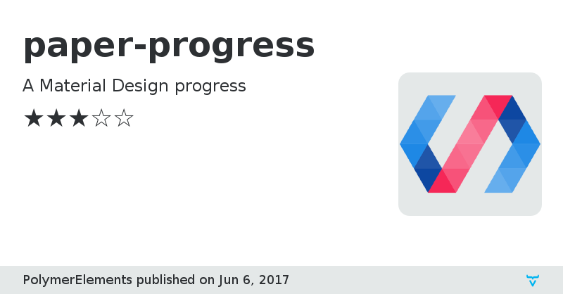 paper-progress - Vaadin Add-on Directory
