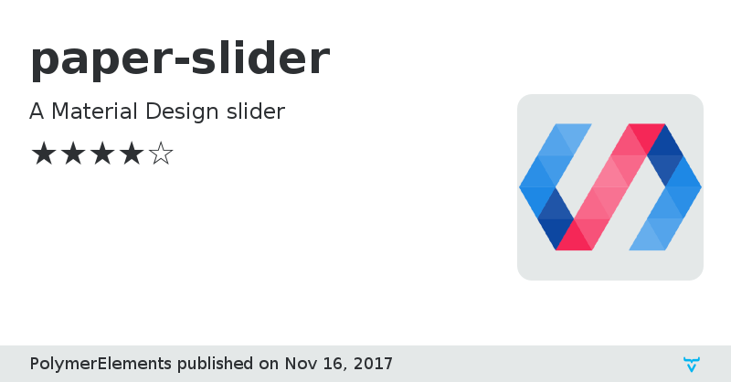 paper-slider - Vaadin Add-on Directory