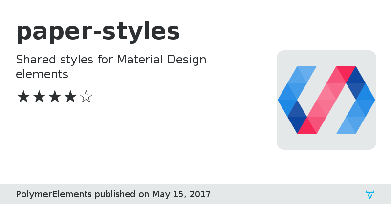 paper-styles - Vaadin Add-on Directory