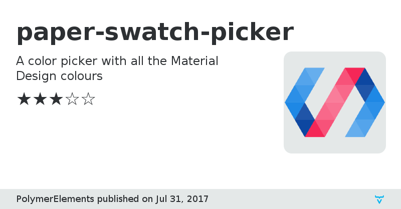 paper-swatch-picker - Vaadin Add-on Directory